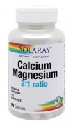 Заказать Solaray Calcium Magnesium 2:1 ratio 90 капс