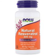 Заказать NOW Natural Resveratrol 200 мг 60 капс N