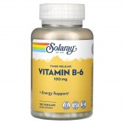 Заказать Solaray Vitamin B-6 Time Released 100 мг 120 вег капc