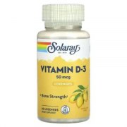 Заказать Solaray Vitamin D3 2000 IU 60 леденцов