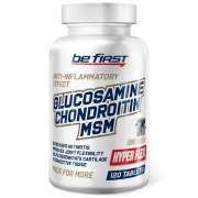 Заказать Be First Glucosamine + Chondroitin + MSM Hyper Flex 120 таб