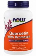 Заказать NOW Quercetin with Bromelain 120 вег. капс