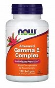 Заказать NOW Advanced Gamma E Complex 120 жел капс