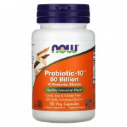 Заказать NOW Probiotic - 10 50 Billioin 50 вег капс