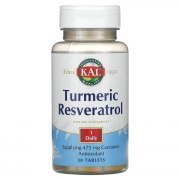 Заказать KAL Turmeric Resveratrol 30 таб