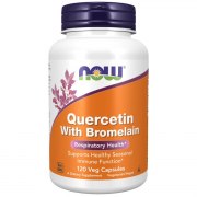 Заказать NOW Quercetin with Bromelain 120 вег. капс