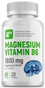 Заказать 4Me Nutrition Magnesium Vitamin B6 60 таб