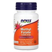 Заказать NOW Methyl Folate 5000 мкг 50 вег капс